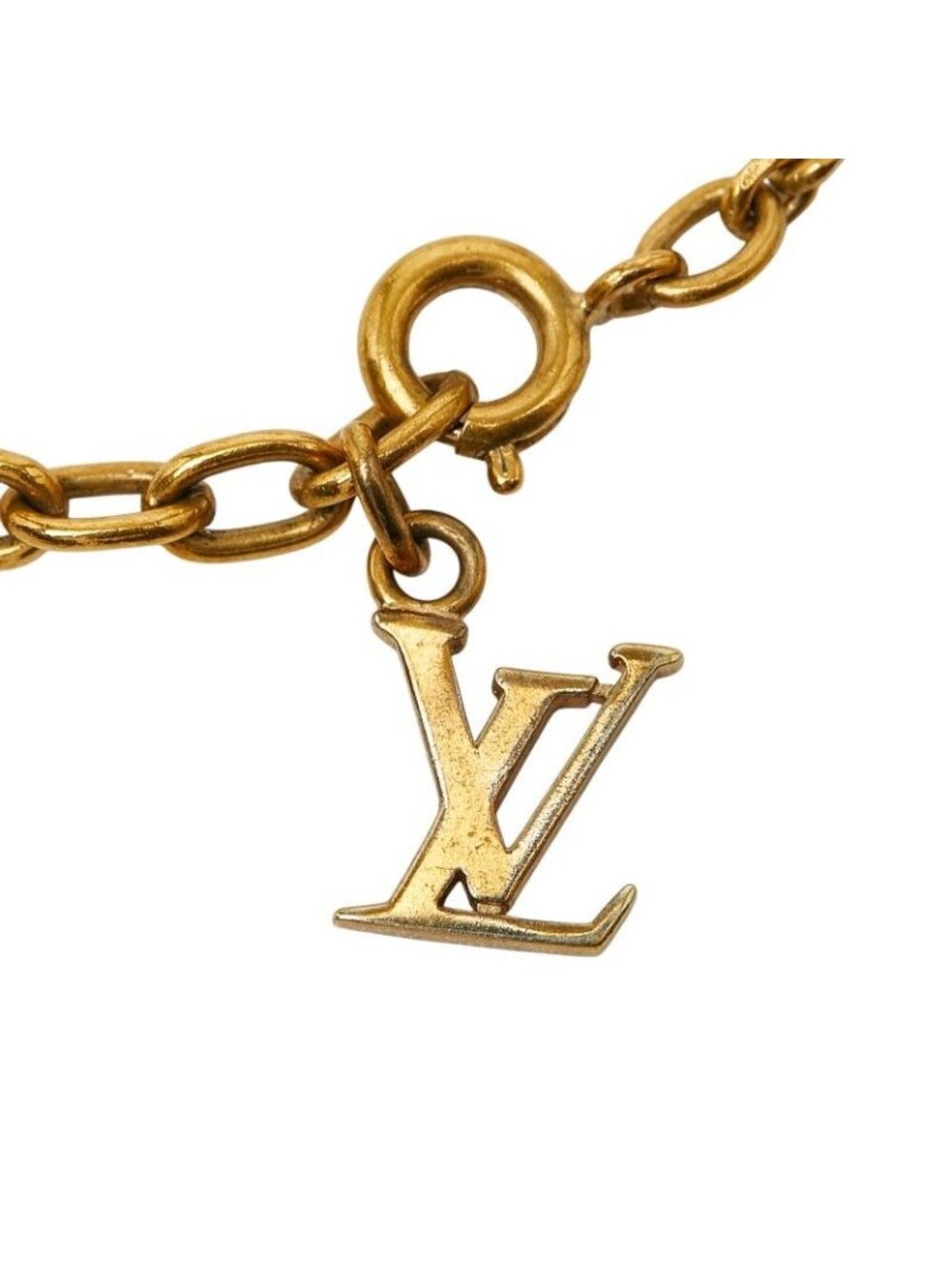 Louis Vuitton Bracelet Gambling Gold Purple Plated Swarovski - Picture 6 of 7